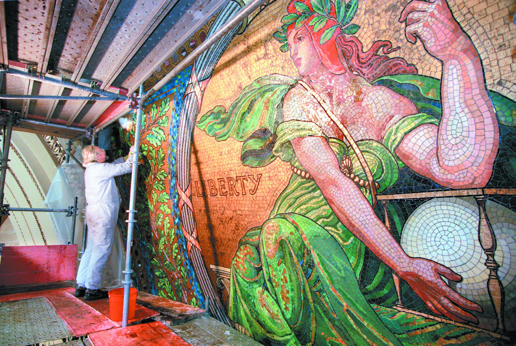mosaic restoration work 7 2 99